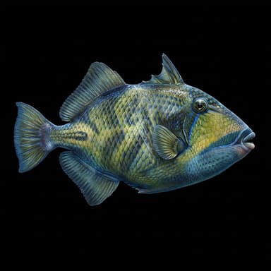 Queen Triggerfish