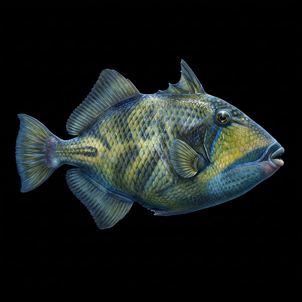 Queen Triggerfish